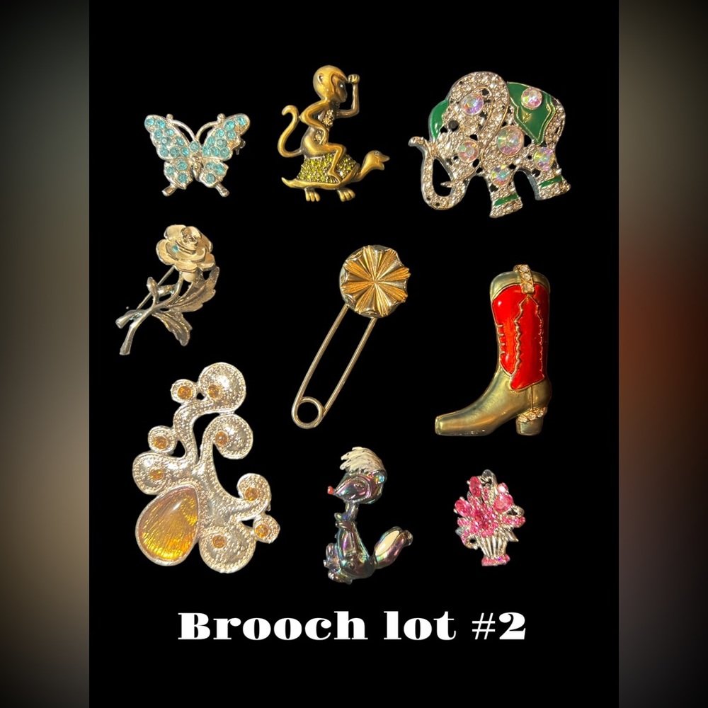 Brooch lot #2 - Vintage and New